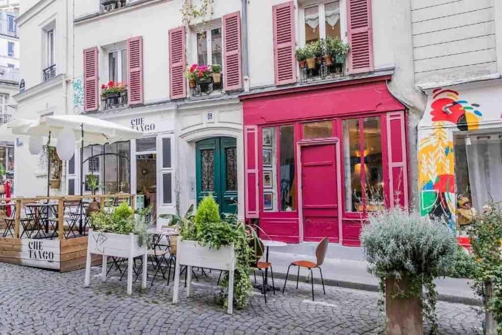 Amelie Poulain Studio In Heart Of Montmartre Paris Exterior foto